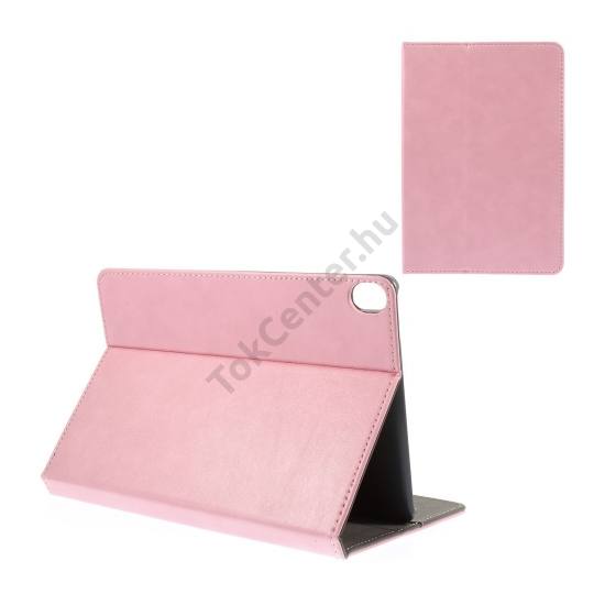 HTC Nexus 9 Tok álló, bőr (FLIP, oldalra nyíló, asztali tartó funkció, kézi tartópánt) RÓZSASZÍN