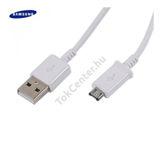Adatátvitel adatkábel (microUSB, 150 cm, töltés funkció) FEHÉR (ECB-DU4EW)