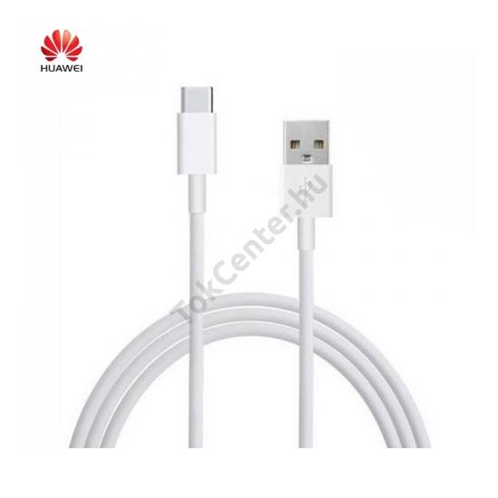 Adatátvitel adatkábel és töltő (USB 2.0 / Type-C, 2A, 100 cm) FEHÉR (AP51)