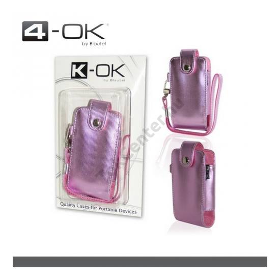 K-OK tok álló, patent, vászon (csuklópánt), W Lines, RÓZSASZÍN