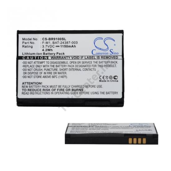 BlackBerry 9105 Pearl 3G Akku 1150 mAh LI-ION (F-M1 / BAT-24387-003 kompatibilis)