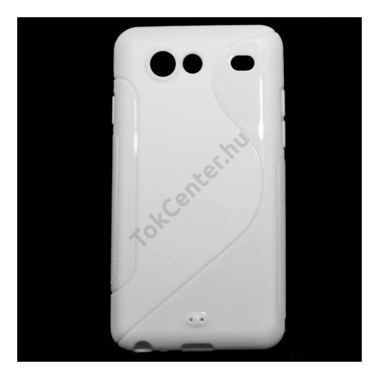 Samsung Galaxy S Advance (GT-I9070) Telefonvédő gumi / szilikon (S-line) FEHÉR