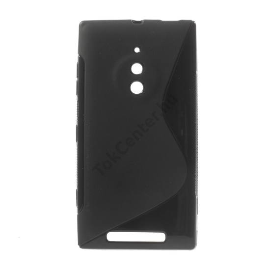 Nokia Lumia 830 Telefonvédő gumi / szilikon (S-line) FEKETE