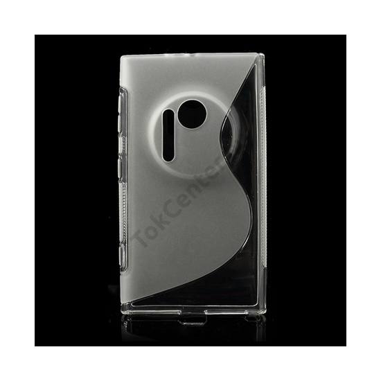 Nokia Lumia 1020 Telefonvédő gumi / szilikon (S-line) ÁTLÁTSZÓ