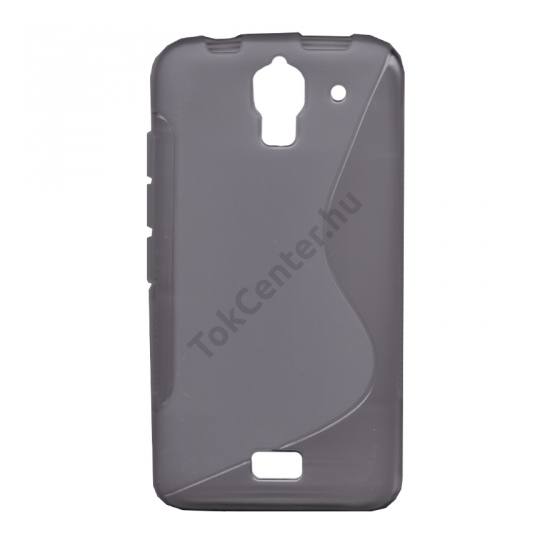 Huawei Ascend Y360 Telefonvédő gumi / szilikon (S-line) SZÜRKE