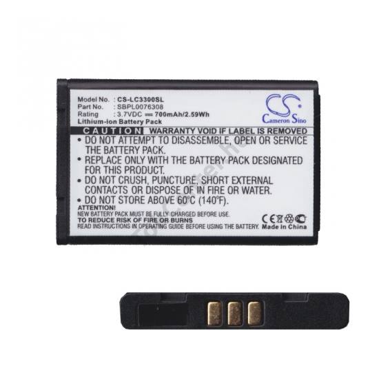 Akku 700 mAh LI-ION (GKJP-1000 kompatibilis)