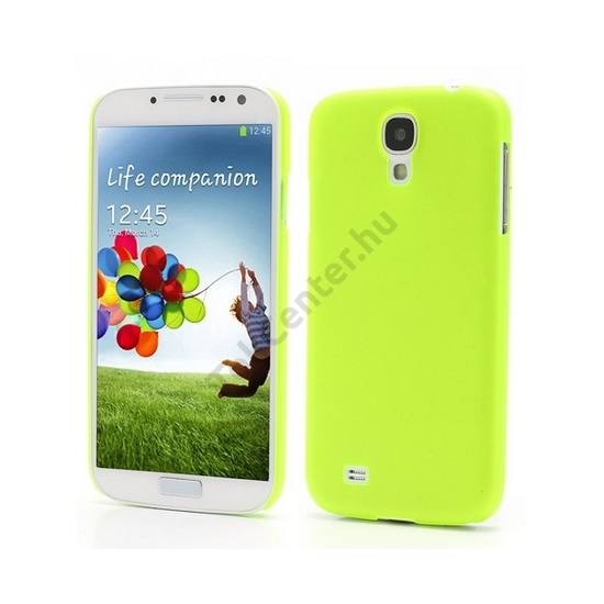 Samsung Galaxy S IV. (GT-I9500) Műanyag telefonvédő (ultravékony) ZÖLD