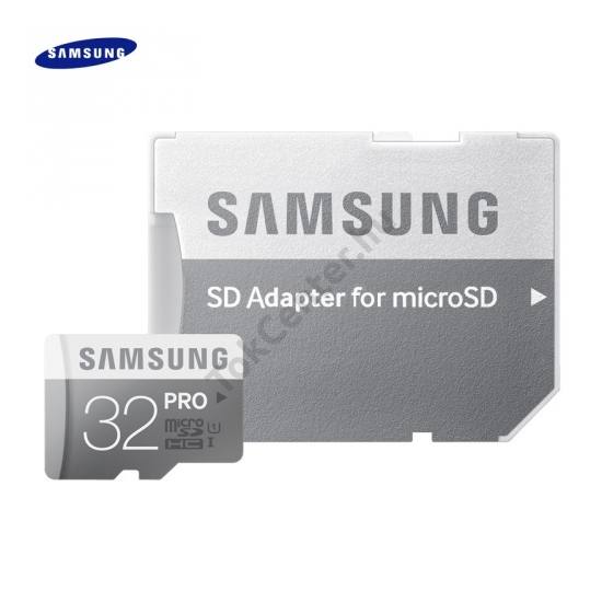 MEMÓRIA KÁRTYA TransFlash 32 GB (microSDHC PRO - Class 10, UHS-3) + SD adapter