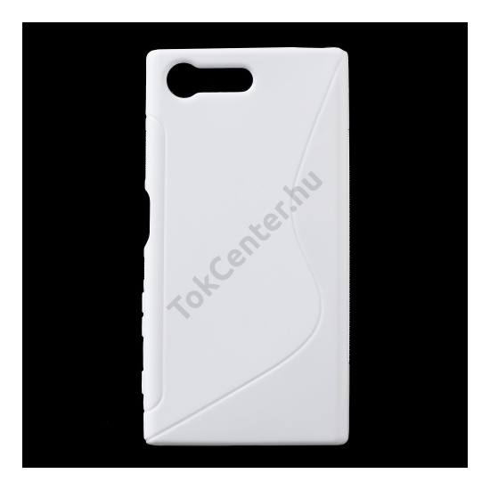 Sony Xperia X Compact (F5321) Telefonvédő gumi / szilikon (S-line) FEHÉR