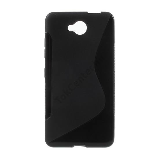 Microsoft Lumia 650 Telefonvédő gumi / szilikon (S-line) FEKETE