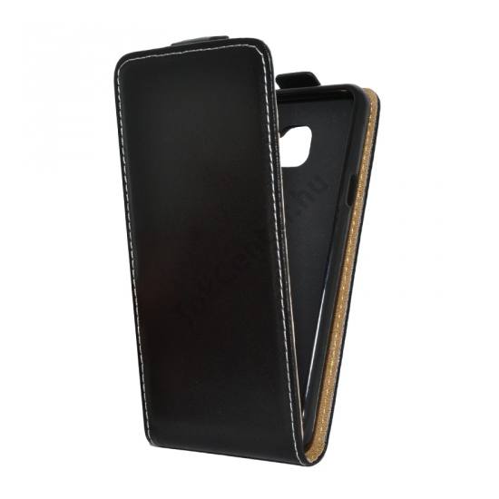 Samsung Galaxy A3 (2016) (SM-A310F) Tok álló, bőr (FLIP, mágneses) FEKETE