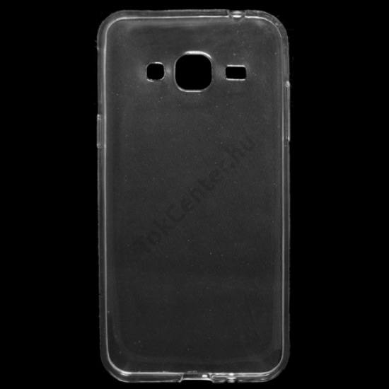 Samsung Galaxy J3 (SM-J300) Telefonvédő gumi / szilikon (ultravékony) ÁTLÁTSZÓ