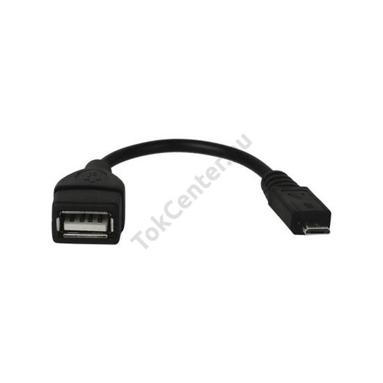 Adapter kábel, USB/pendrive csatlakoztatásához, OTG (CA-157/ET-R205UBE kompatibilis)