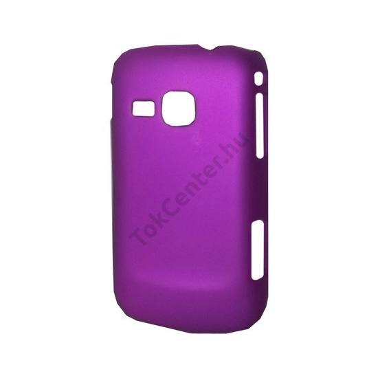 Samsung Galaxy Mini 2 (GT-S6500) Műanyag telefonvédő gumírozott LILA