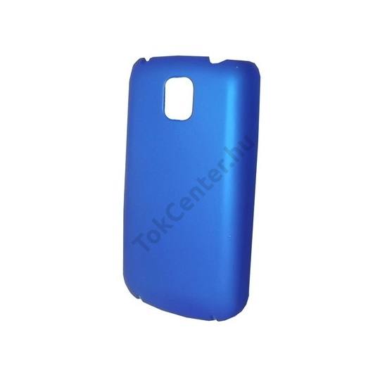 LG Optimus One (P500) Műanyag telefonvédő SÖTÉTKÉK