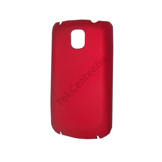 LG Optimus One (P500) Műanyag telefonvédő PIROS
