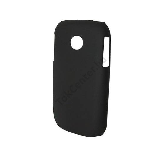LG Optimus Net (P690) Műanyag telefonvédő FEKETE