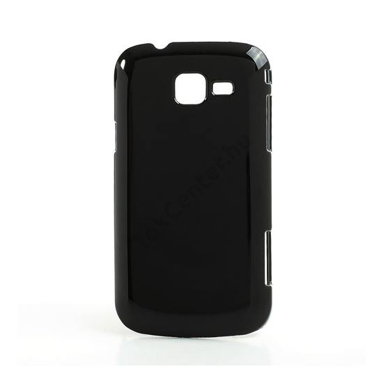 Samsung Galaxy Trend II (GT-S7570) Műanyag telefonvédő FÉNYES FEKETE