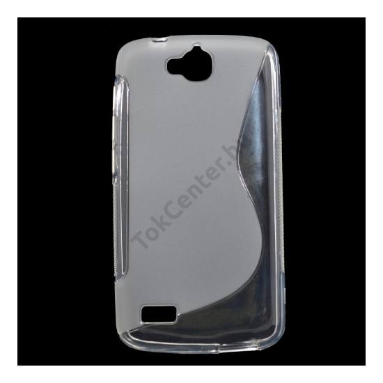 Huawei Honor Holly Telefonvédő gumi / szilikon (S-line) ÁTLÁTSZÓ