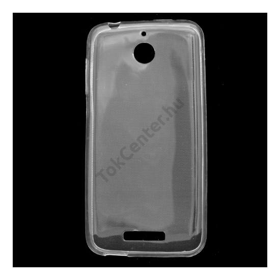 HTC Desire 510 Telefonvédő gumi / szilikon (ultravékony) ÁTLÁTSZÓ