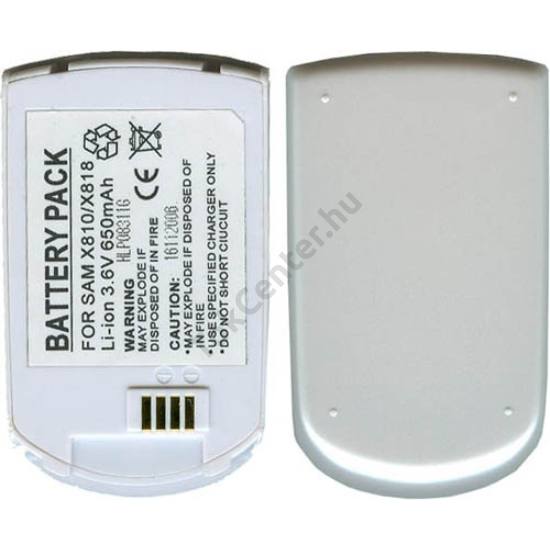 Samsung SGH-X810 Akku 650 mAh LI-ION fehér