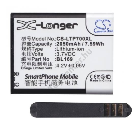 Lenovo P70 Akku 2050 mAh LI-ION (BL169kompatibilis)