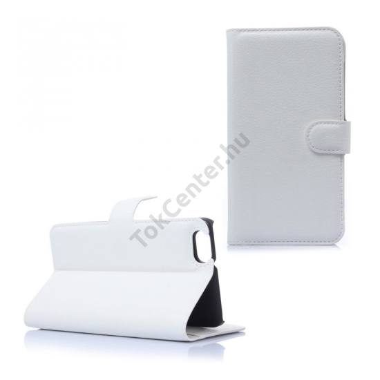Huawei Honor 4X Tok álló, bőr (FLIP, oldalra nyíló, asztali tartó funkció) FEHÉR