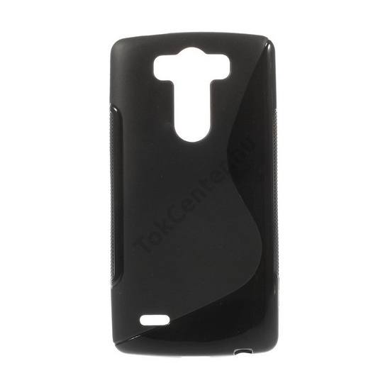 LG G3 S (D722) Telefonvédő gumi / szilikon (S-line) FEKETE