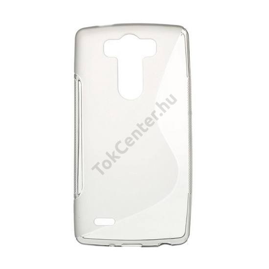 LG G3 S (D722) Telefonvédő gumi / szilikon (S-line) FÜSTSZÍNŰ
