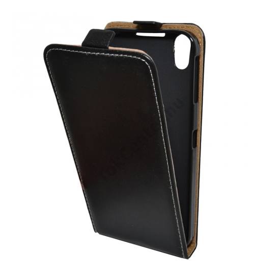 Alcatel Idol 4 / Blackberry DTEK50 Tok álló, bőr (FLIP, mágneses) FEKETE