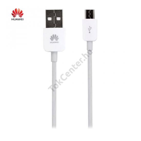Adatátvitel adatkábel és töltő (microUSB, 100 cm) FEHÉR (C02450768A_W)