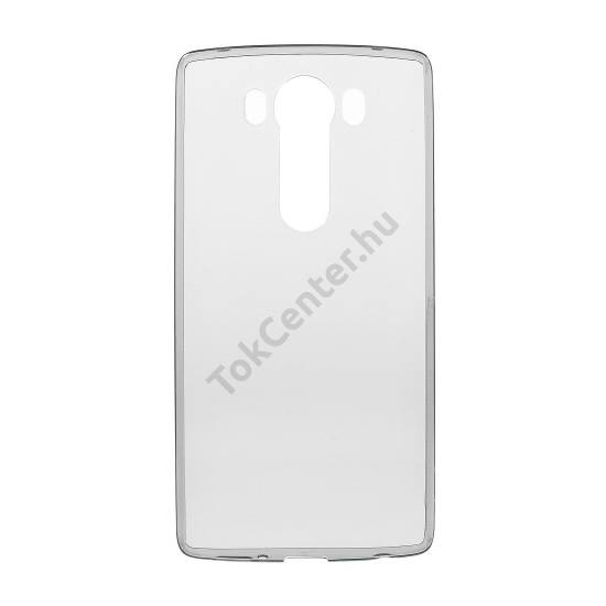 LG V10 (H960A) Telefonvédő gumi / szilikon (ultravékony) FÜSTSZÍNŰ