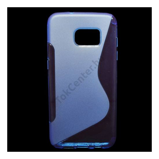 Samsung Galaxy S7 (SM-G930) Telefonvédő gumi / szilikon (S-line) KÉK