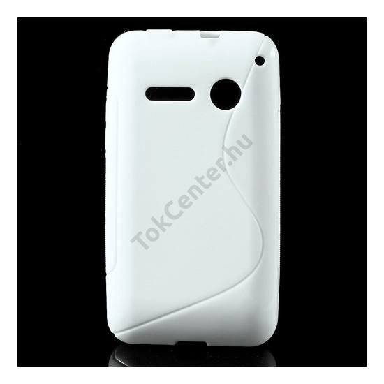 Vodafone Smart 4 mini Telefonvédő gumi / szilikon (S-line) FEHÉR