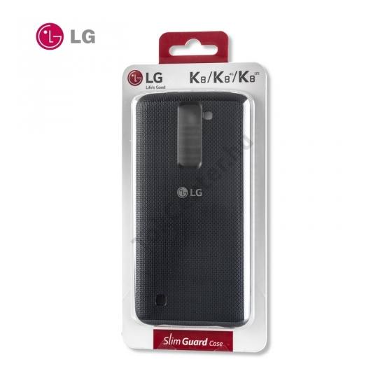 LG K8 (K350n) Műanyag telefonvédő FEKETE