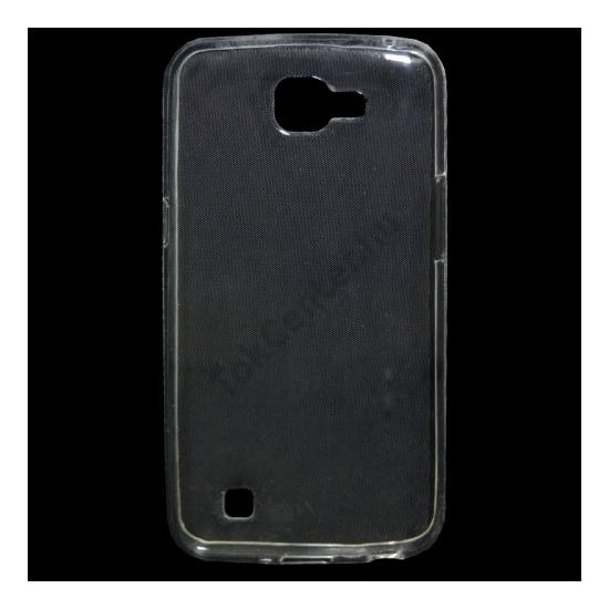 LG K4 (K120e) Telefonvédő gumi / szilikon (ultravékony) ÁTLÁTSZÓ