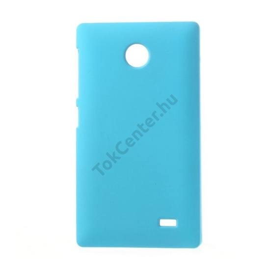 Nokia X Műanyag telefonvédő VILÁGOSKÉK