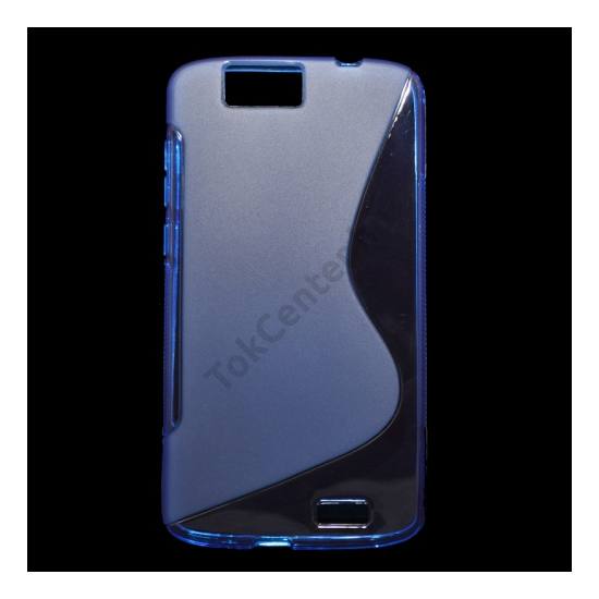 Huawei Ascend G7 Telefonvédő gumi / szilikon (S-line) KÉK
