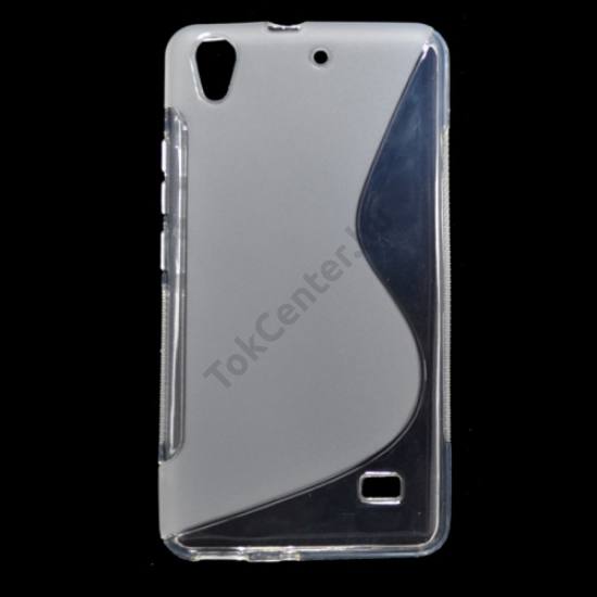 Huawei Ascend G620s Telefonvédő gumi / szilikon (S-line) ÁTLÁTSZÓ