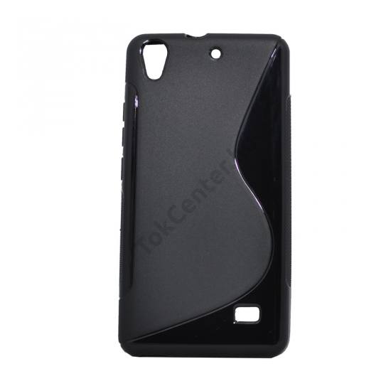 Huawei Ascend G620s Telefonvédő gumi / szilikon (S-line) FEKETE