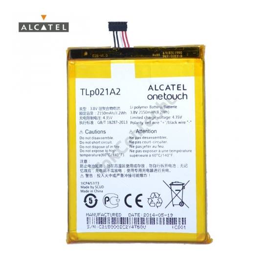 Alcatel Idol 2S (OT-6050) Akku 2150 mAh LI-ION (belső akku, beépítése szakértelmet igényel!)