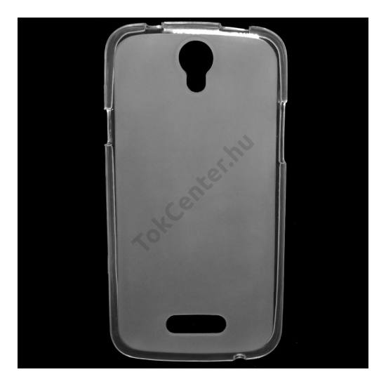 Doogee X6 (X6 Pro) Szilikon telefonvédő (fényes keret) ÁTLÁTSZÓ