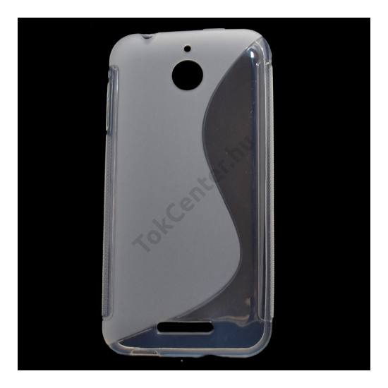 HTC Desire 510 Telefonvédő gumi / szilikon (S-line) ÁTLÁTSZÓ