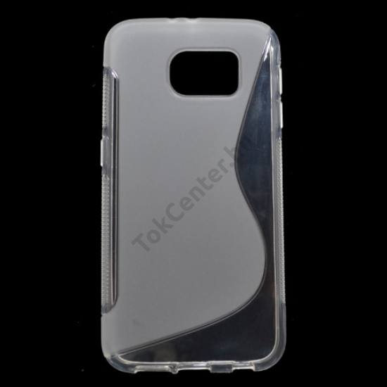 Samsung Galaxy S6 (SM-G920) Telefonvédő gumi / szilikon (S-line) ÁTLÁTSZÓ