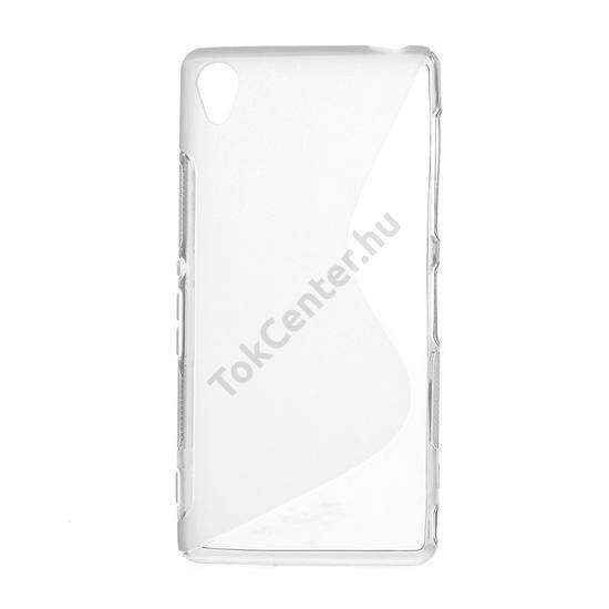 Sony Xperia Z3 (D6653) Telefonvédő gumi / szilikon (S-line) FÜSTSZÍNŰ