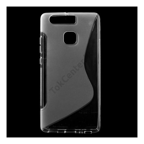 Huawei P9 Telefonvédő gumi / szilikon (S-line) ÁTLÁTSZÓ