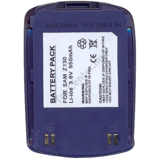 Samsung SGH-Z130 Akku 950 mAh LI-ION kék