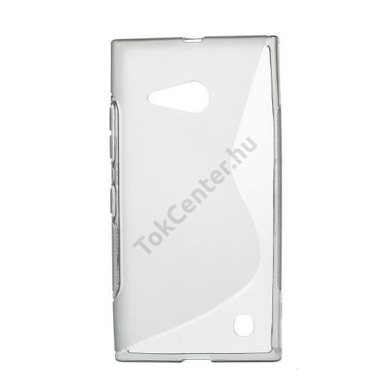 Nokia Lumia 730 Telefonvédő gumi / szilikon (S-line) SZÜRKE