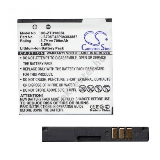 Vodafone 125 Akku 700 mAh LI-ION (LI3706T42P3 kompatibilis)