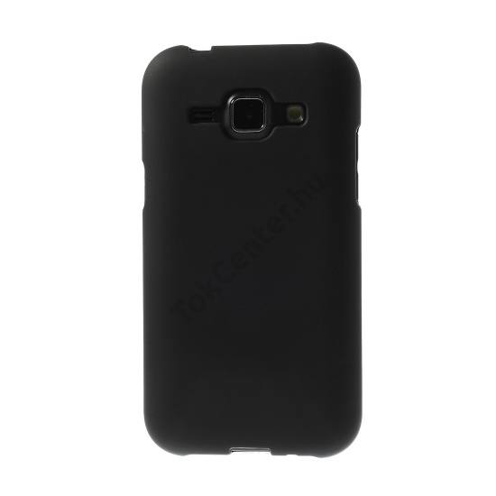 Samsung Galaxy J1 (SM-J100) Telefonvédő gumi / szilikon FEKETE